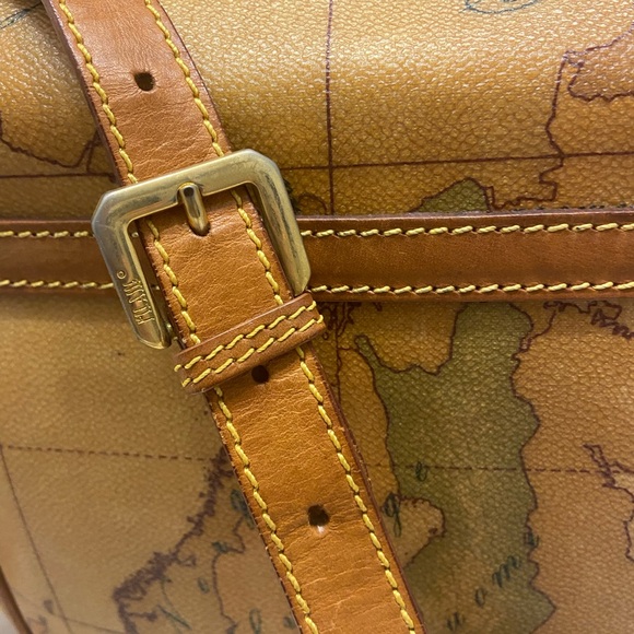 Prima Classe Alviero Martini Crossbody bag . Luxury made in Italy Map - Picture 4 of 16